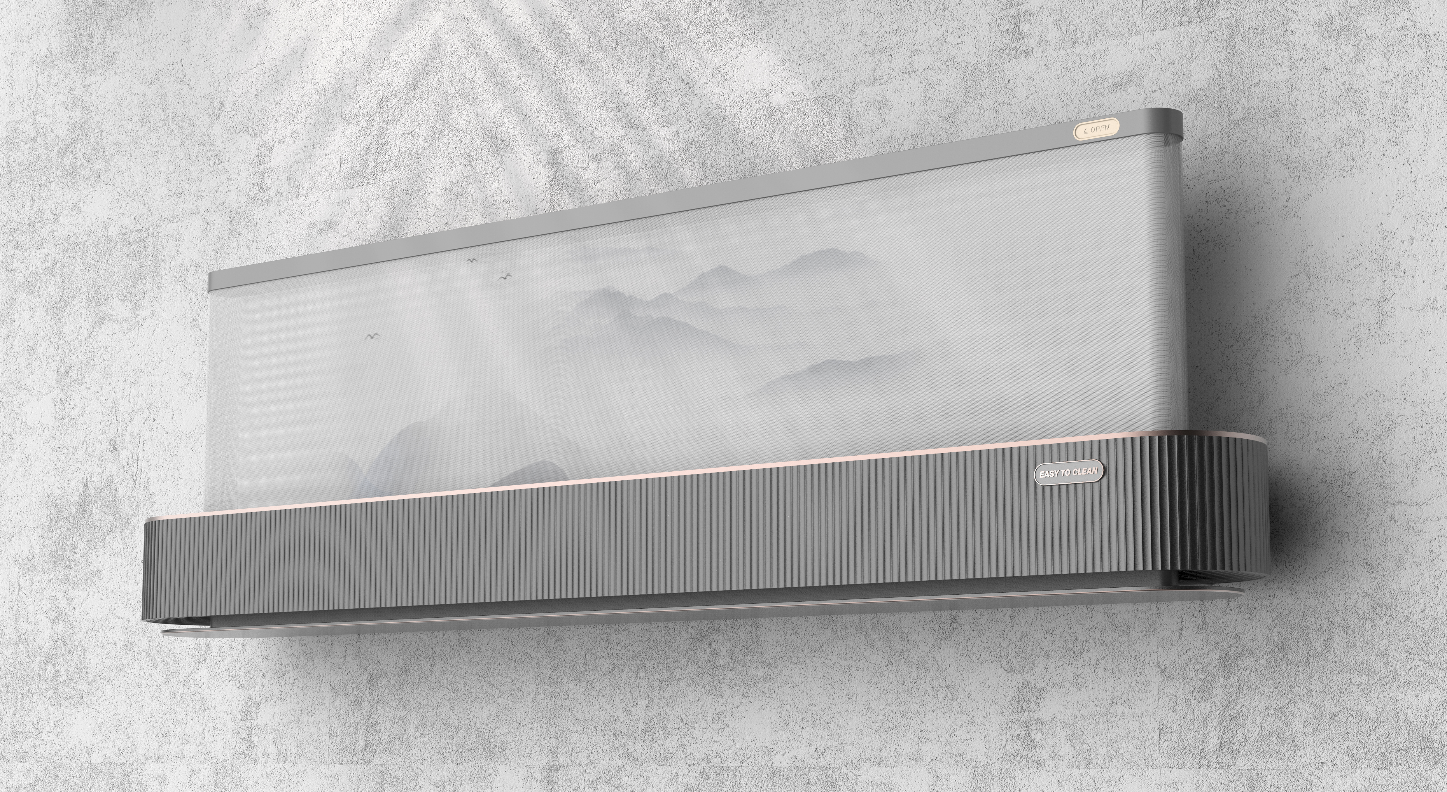 Spade design，air cleaner，Landscape painting，