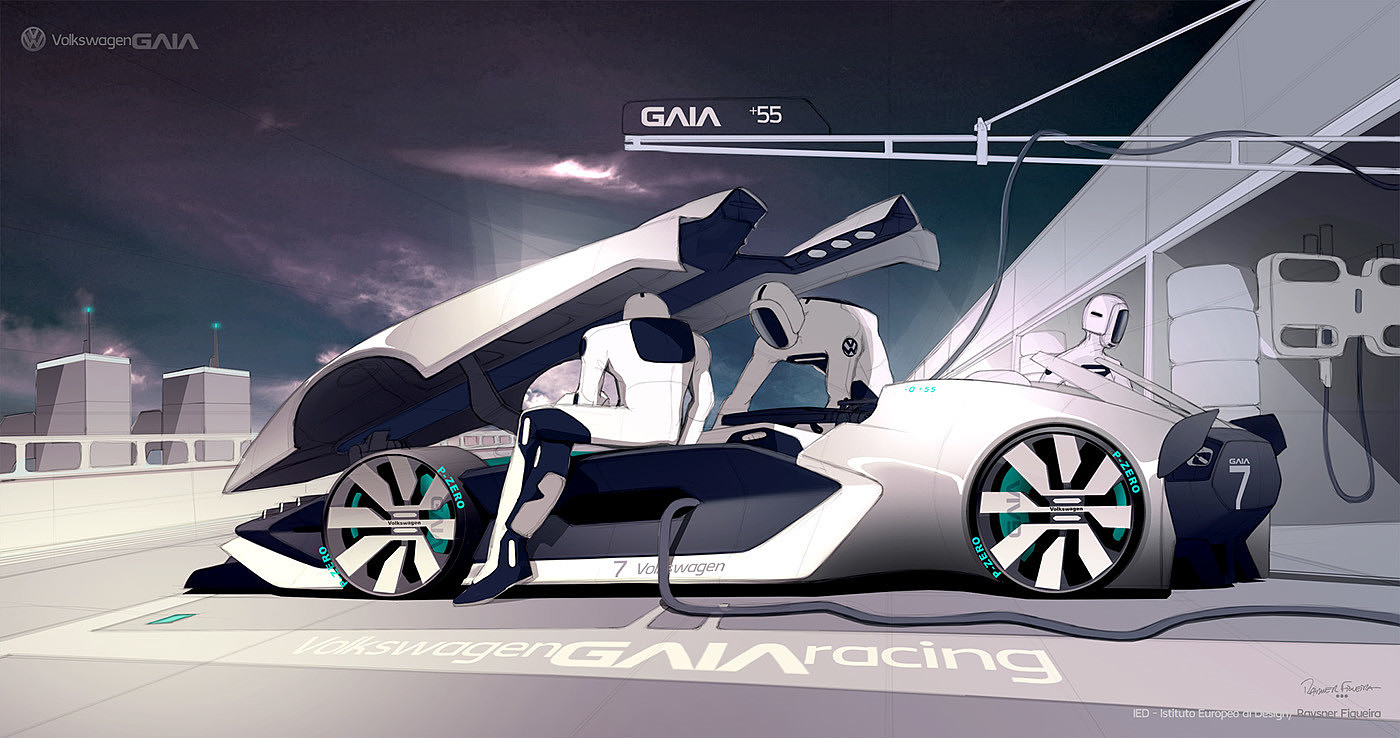 VOLKSWAGEN，Gaia，industrial design，brand，Concept car，Future car，