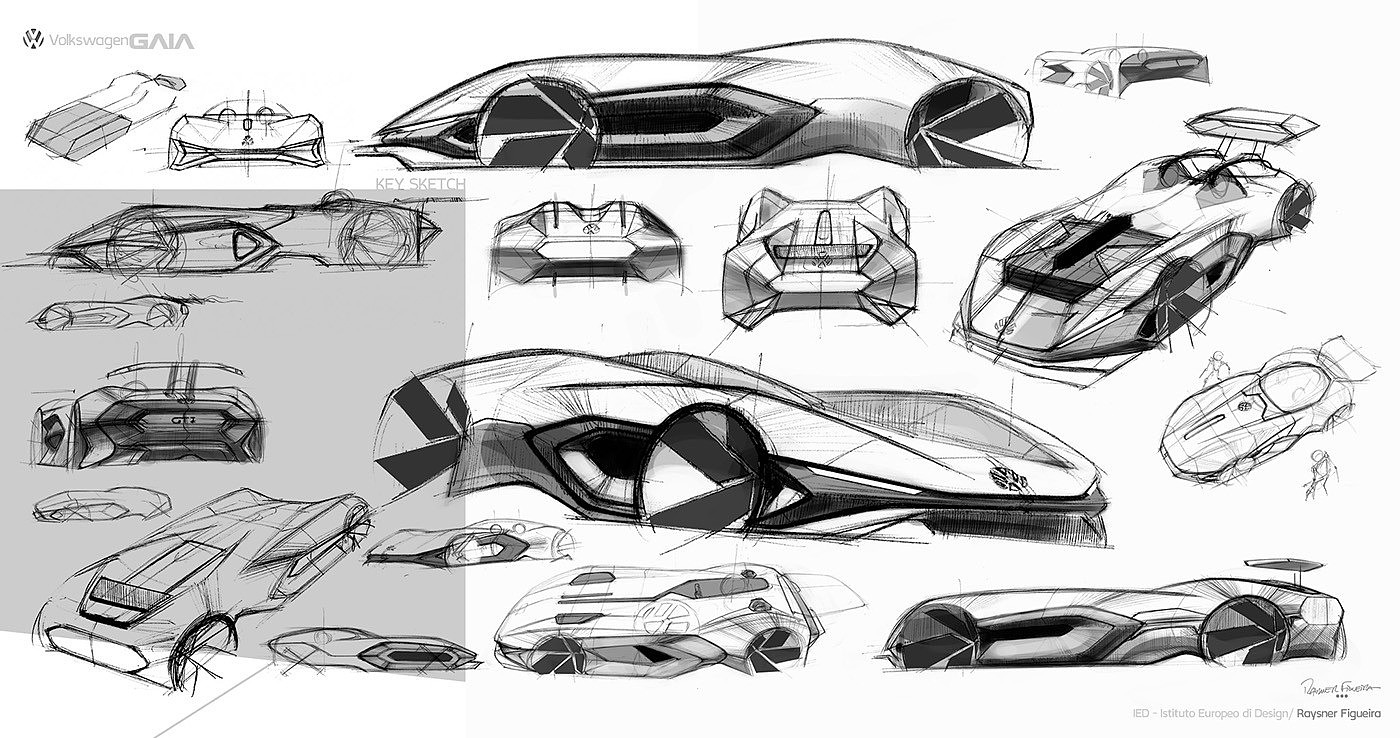 VOLKSWAGEN，Gaia，industrial design，brand，Concept car，Future car，
