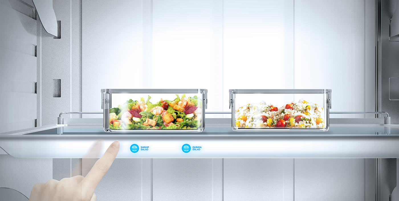 Refrigerator，energy conservation，Save time，industrial design，Home appliance design，Fast positioning，