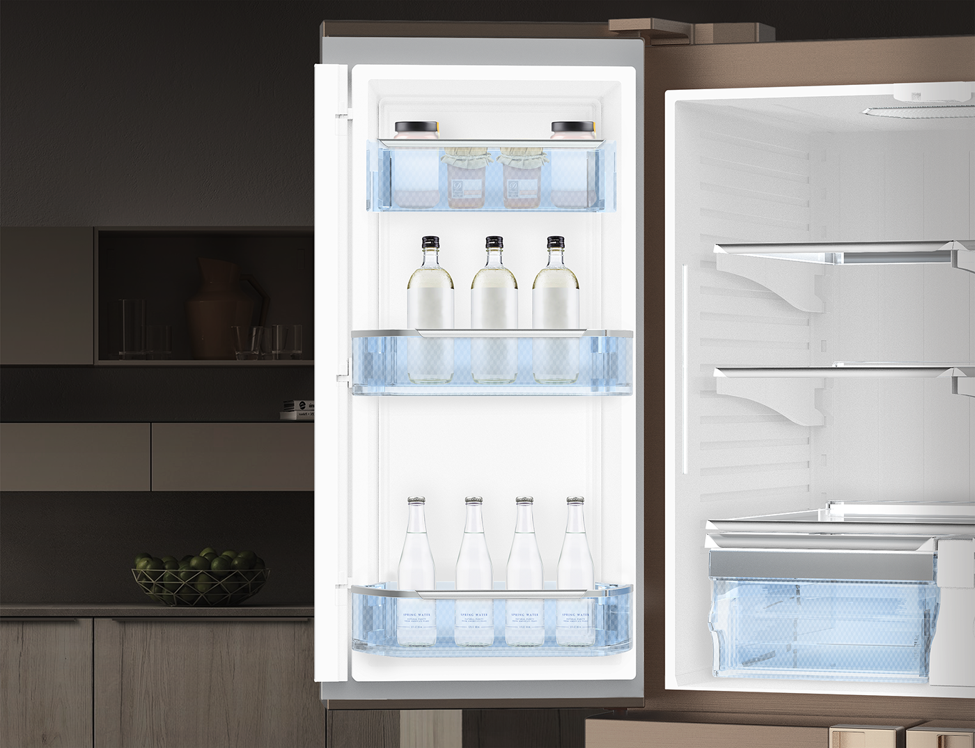 Refrigerator，energy conservation，Save time，industrial design，Home appliance design，Fast positioning，