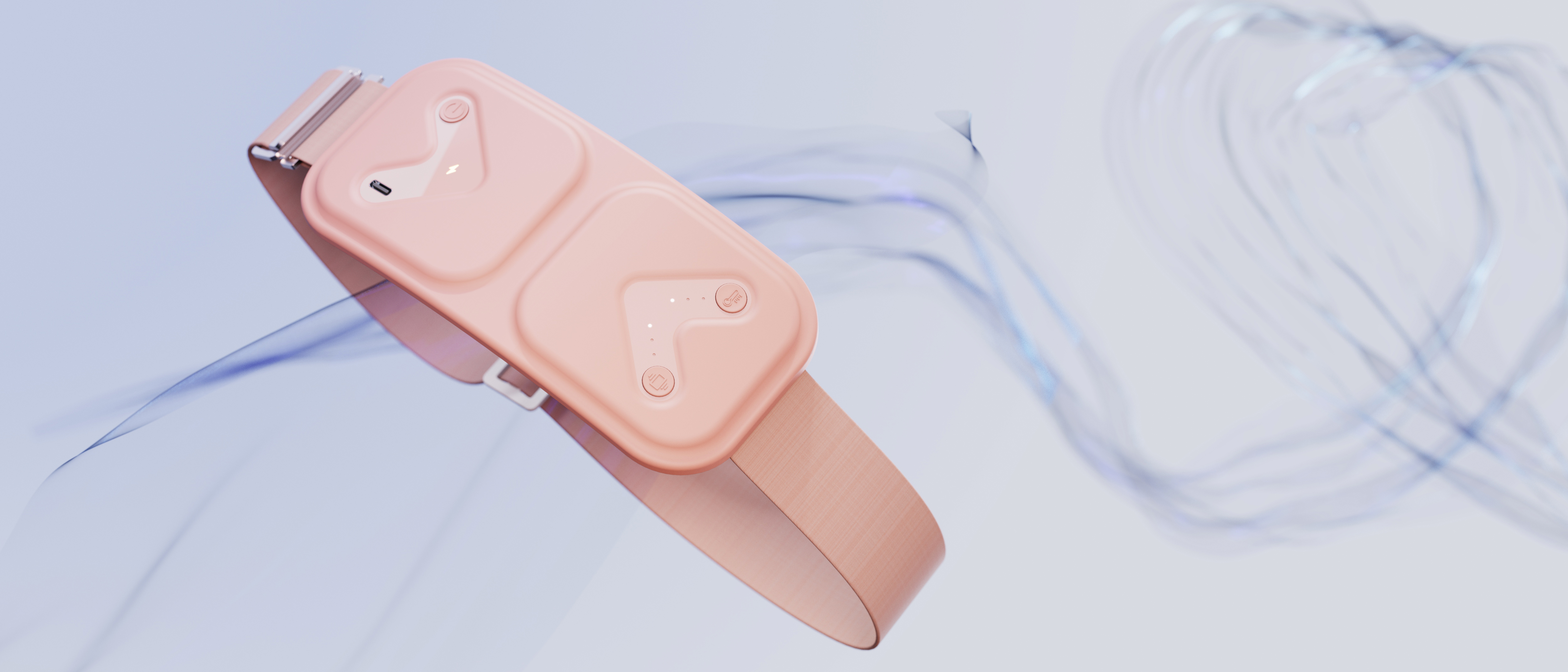 Massage apparatus，Pink，Nanfeng industrial design，