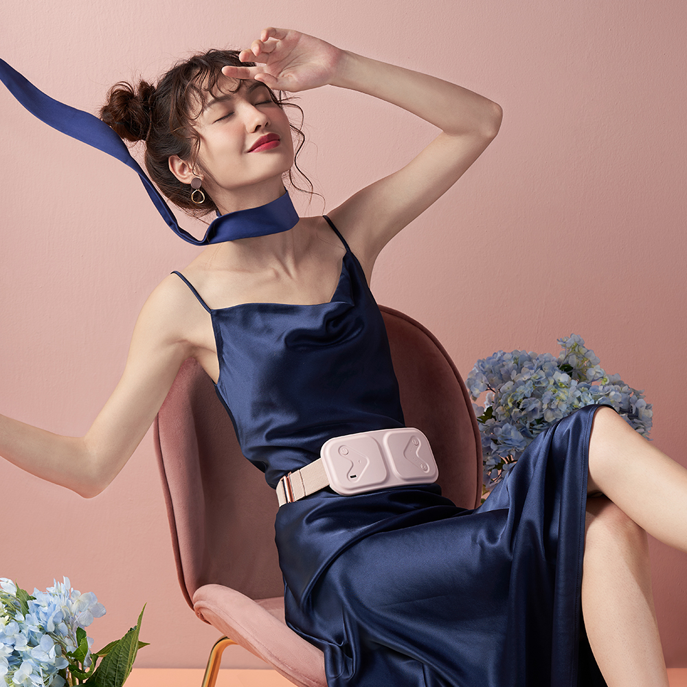 Massage apparatus，Pink，Nanfeng industrial design，