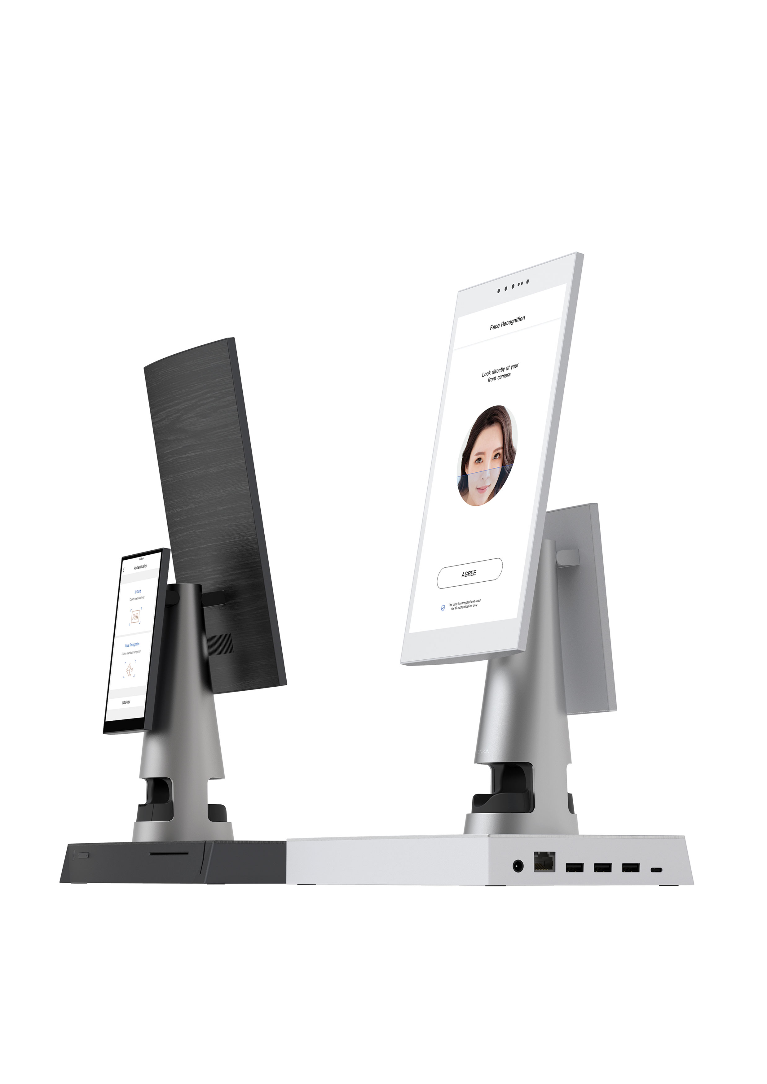 2020 red dot design concept award，Recognition machine，Fingerprint sensor，camera，