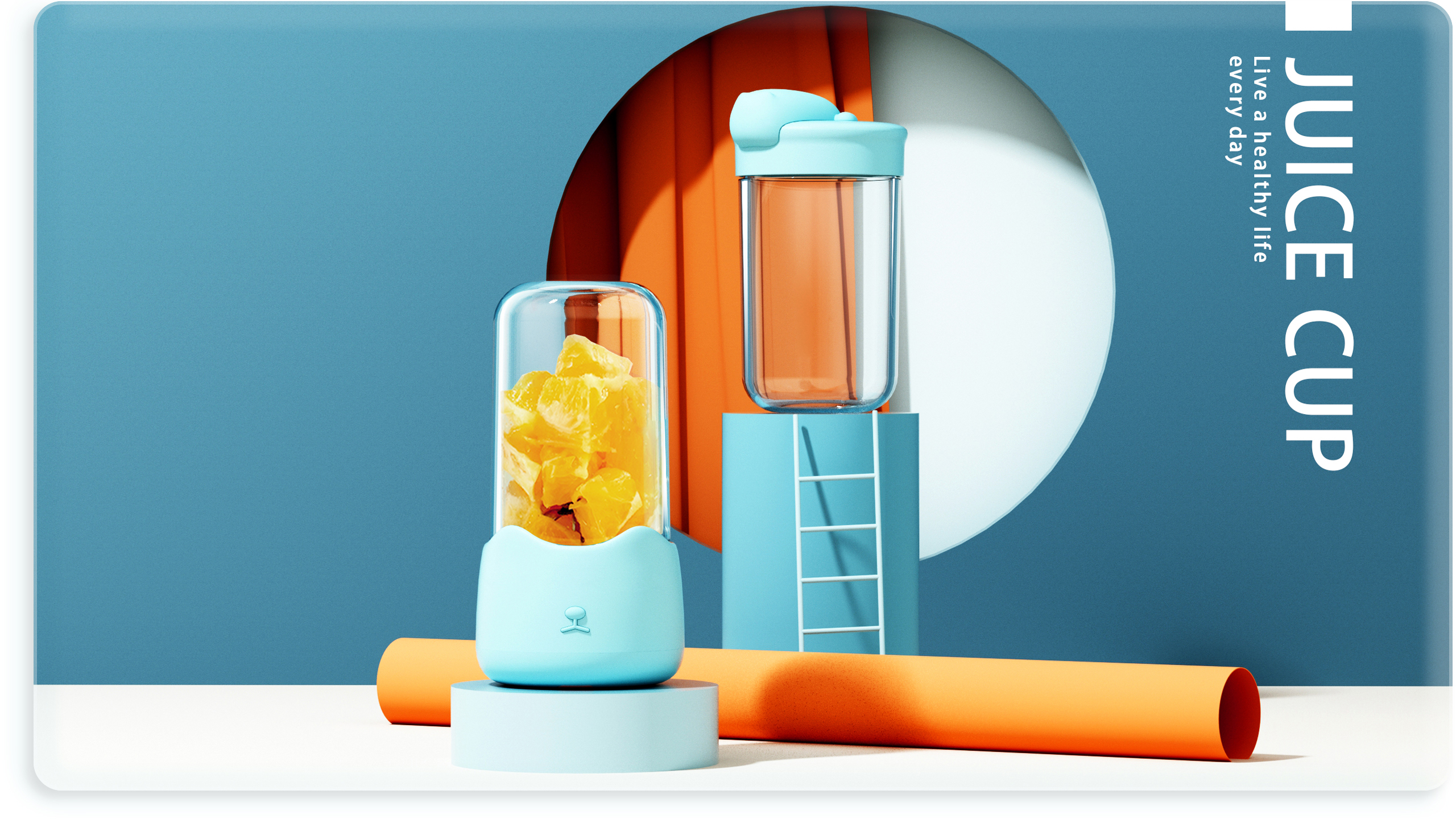 Juice cup，Cartoon，Animal modeling，QZoo，