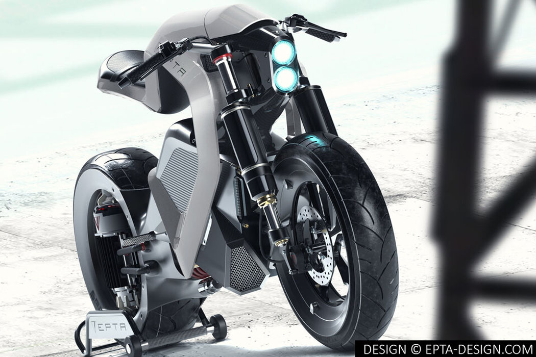 Cool，The future is full of technology，Perfect combination of form and function，Electric motorcycle，