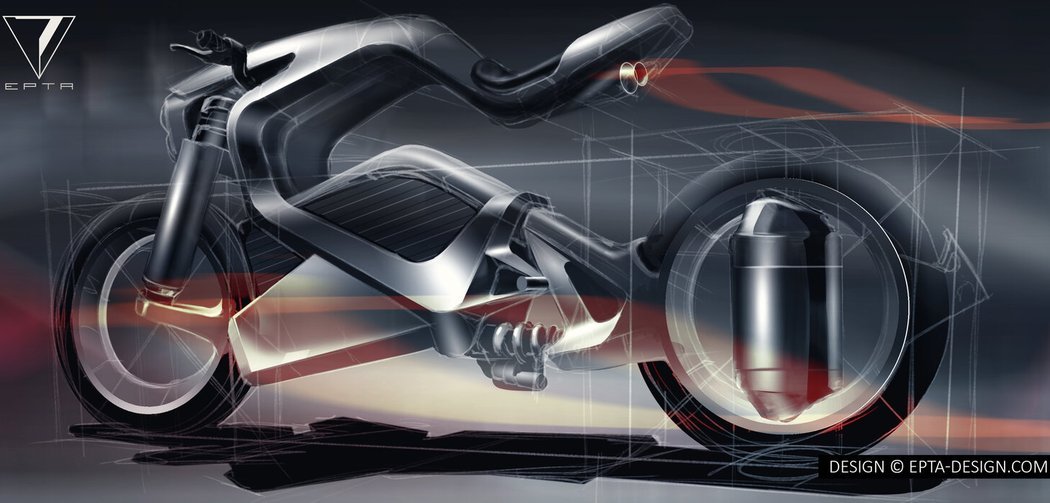 酷炫,未来科技十足,形式与功能完美结合,电动摩托