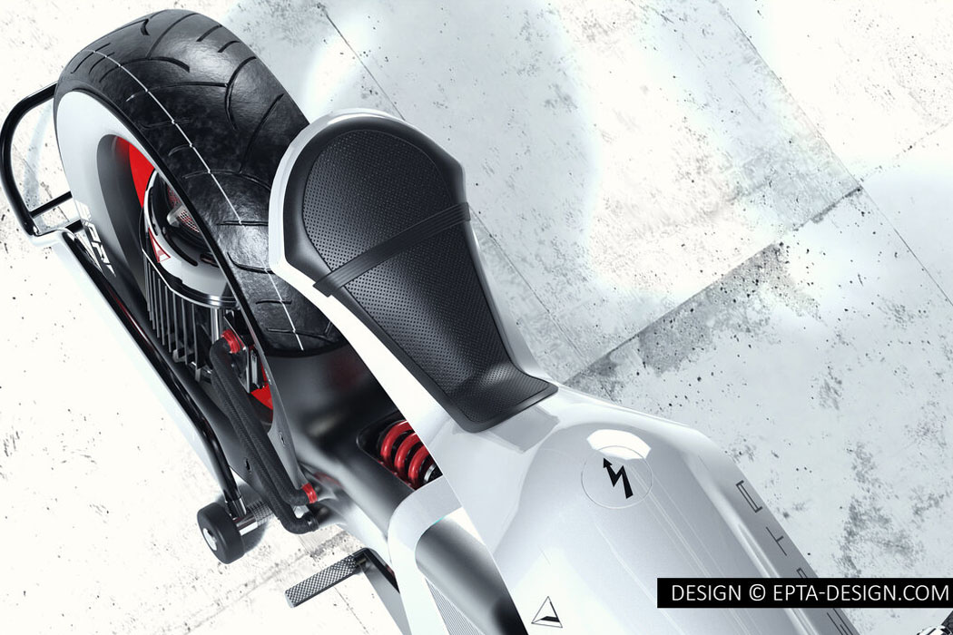 Cool，The future is full of technology，Perfect combination of form and function，Electric motorcycle，