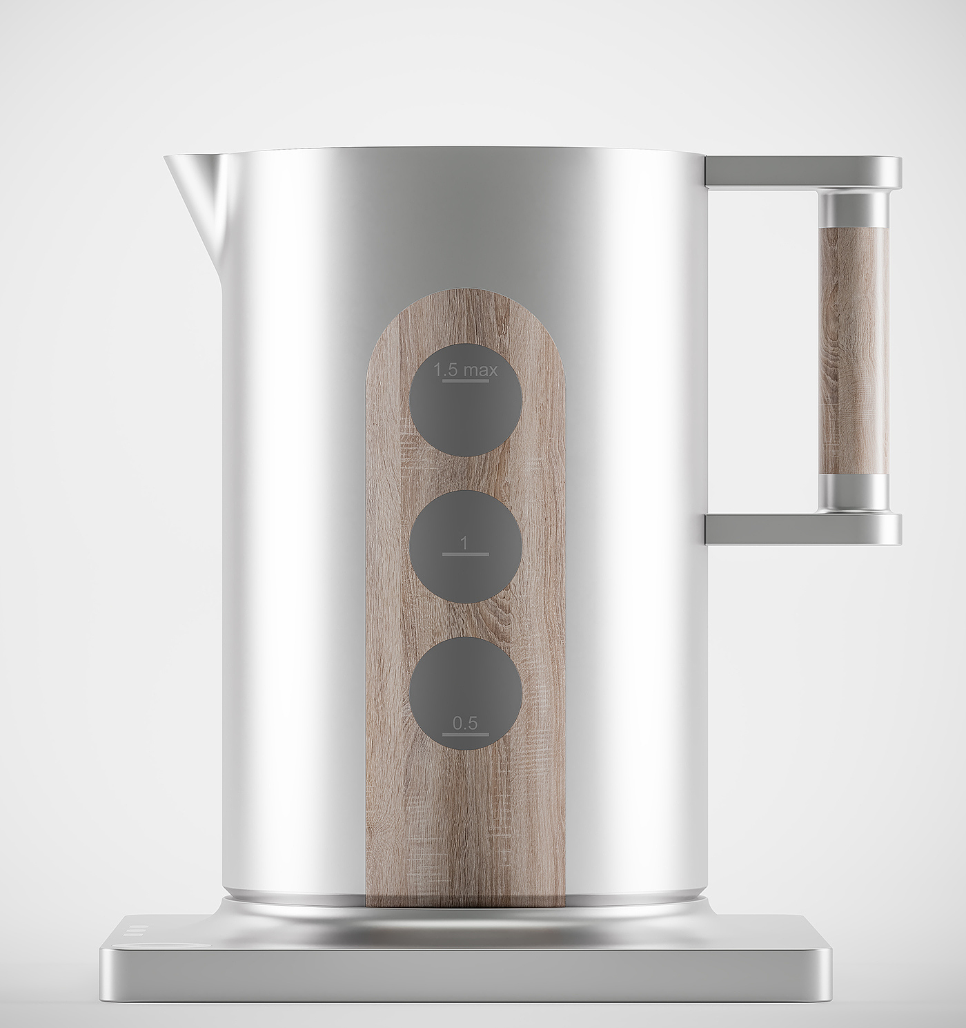 Electric kettle，Home appliance design，industrial design，Exquisite and beautiful，grain，The metal was surprised，polishing，