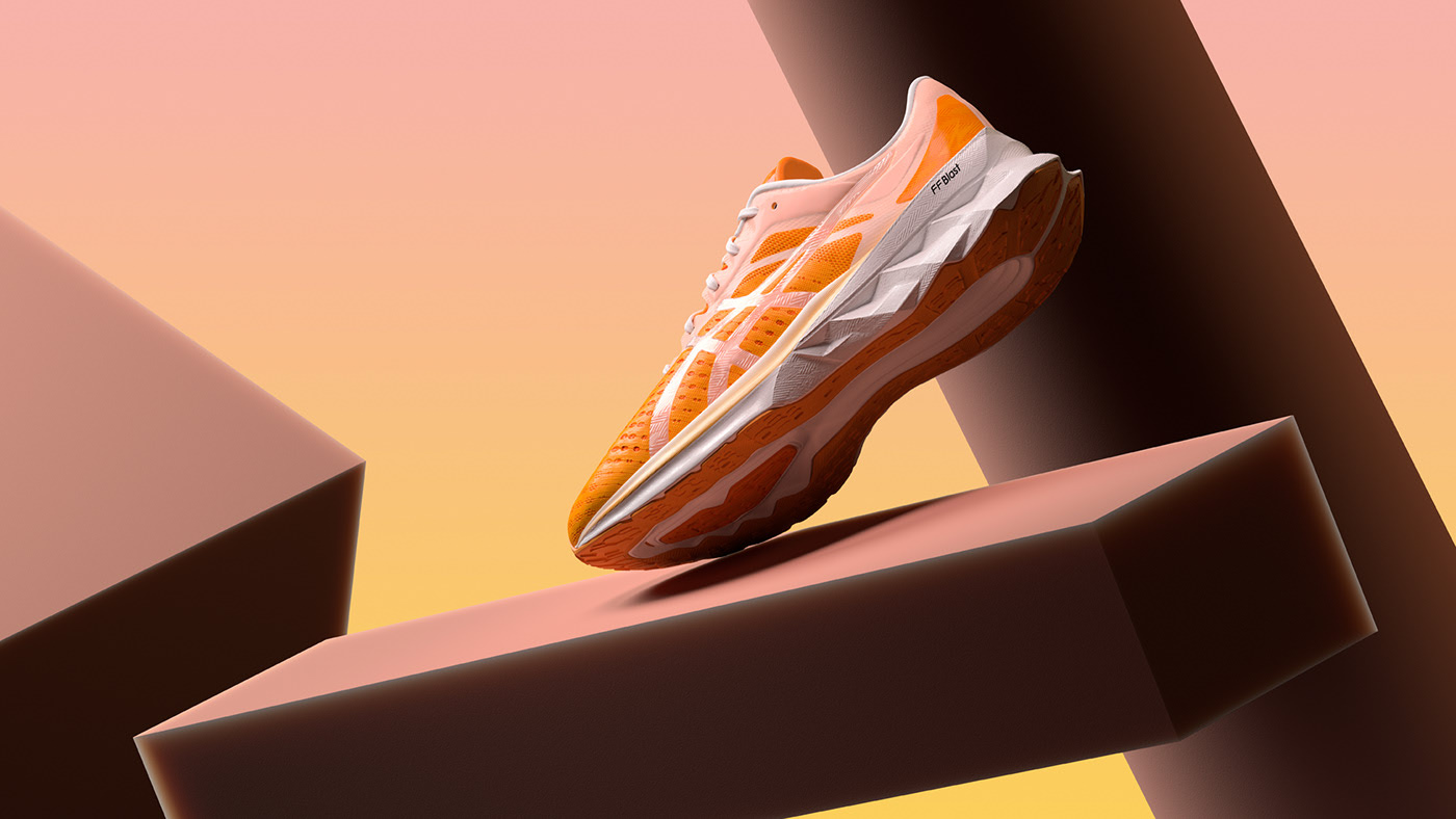cg，3d，Arthur，Running shoes，
