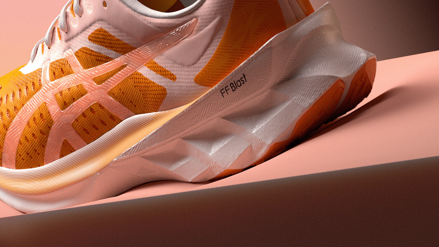 cg，3d，Arthur，Running shoes，