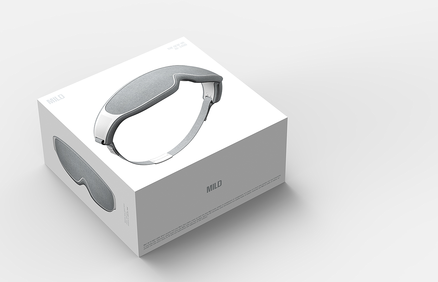 mild，VR glasses，Small volume，Light and practical，industrial design，product design，