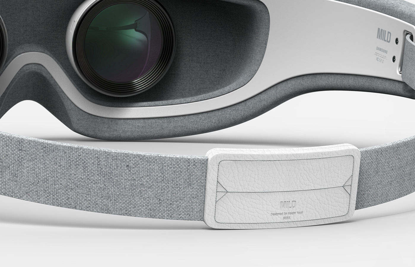 mild，VR glasses，Small volume，Light and practical，industrial design，product design，