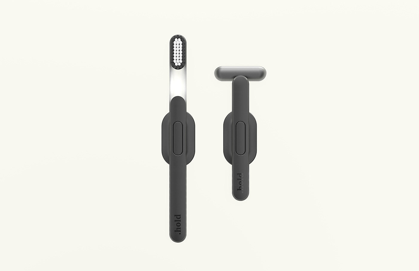 Toothbrush holder，Razor holder，black，Simplicity，