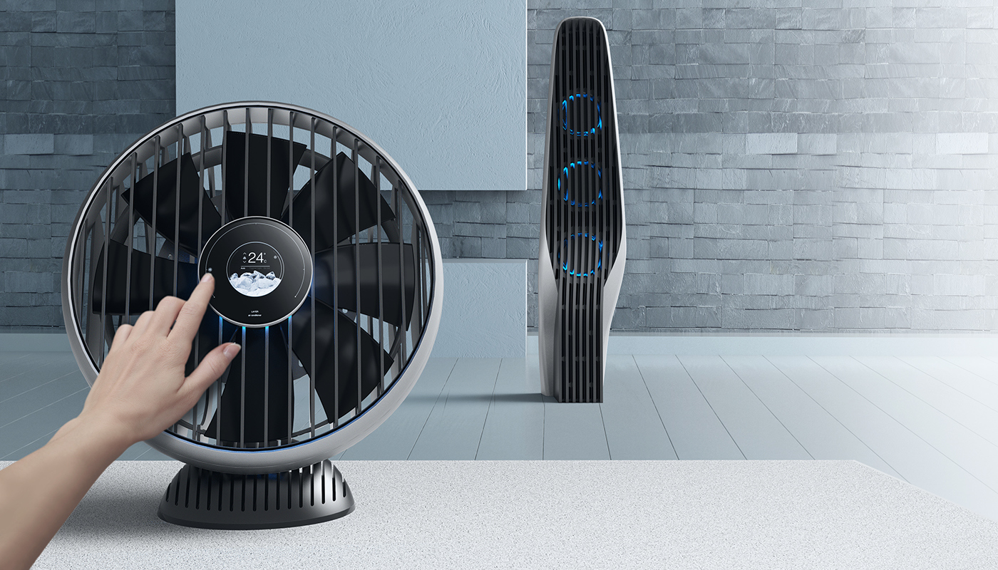 inspiration，Architecture，air conditioner，Air circulator，Home appliance design，industrial design，