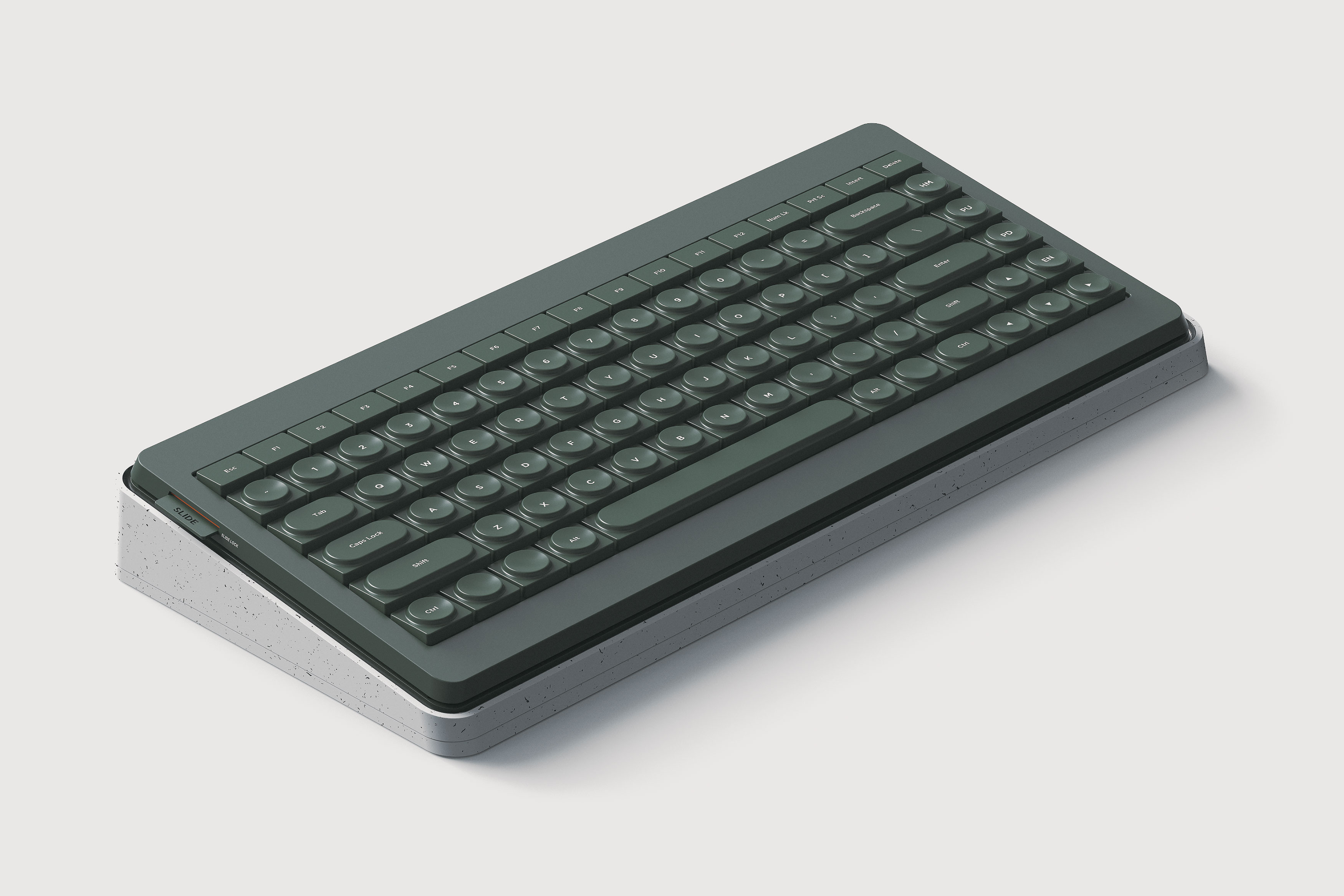 2020 red dot design concept award，Slide，keyboard，parts，