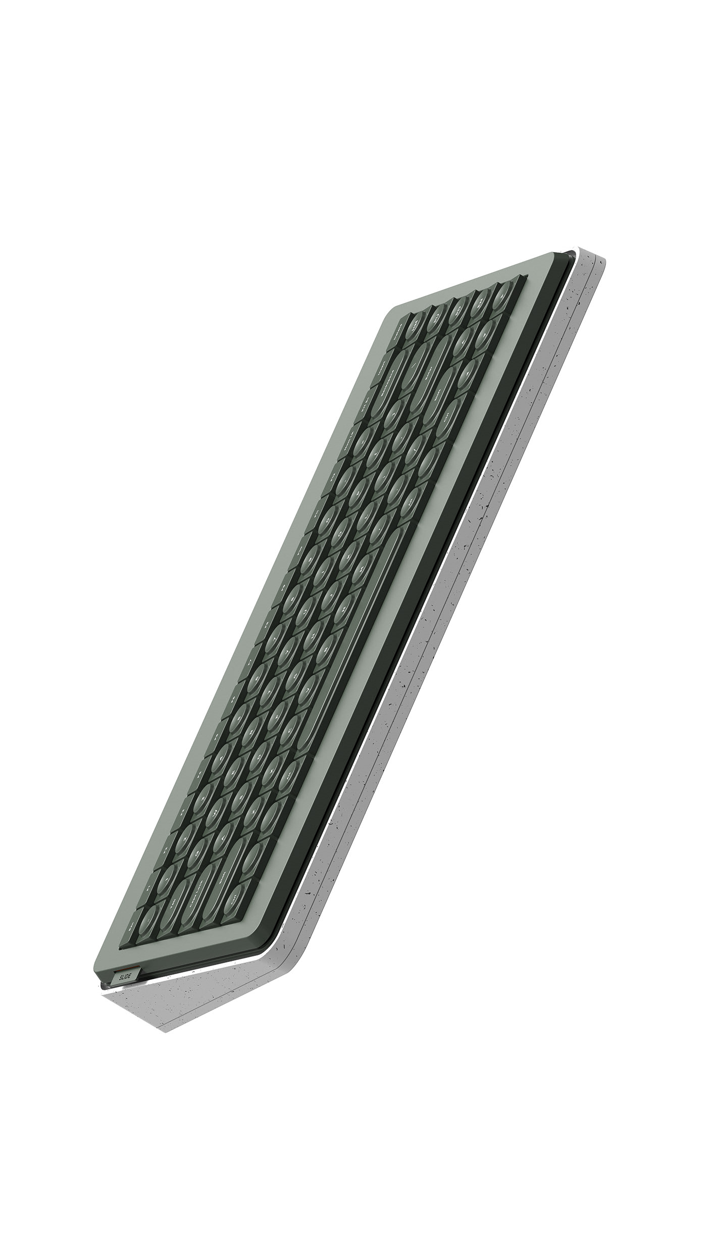 2020 red dot design concept award，Slide，keyboard，parts，