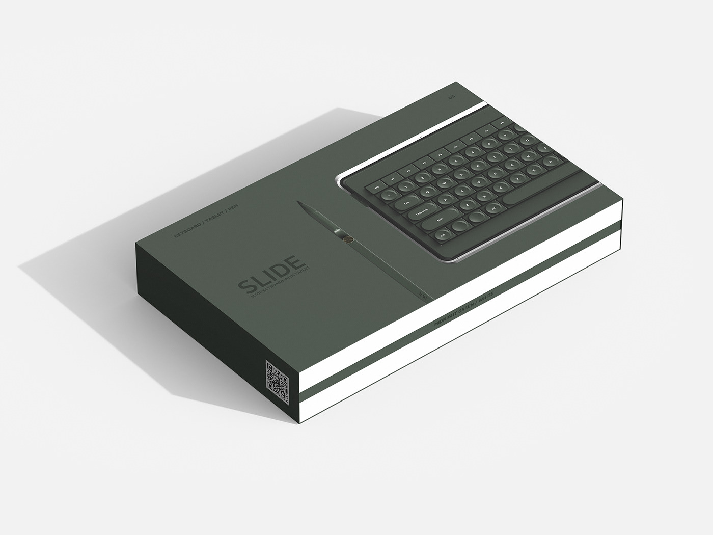 2020 red dot design concept award，Slide，keyboard，parts，