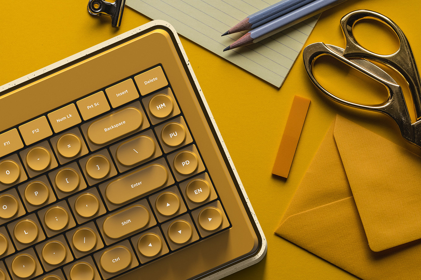 2020 red dot design concept award，Slide，keyboard，parts，