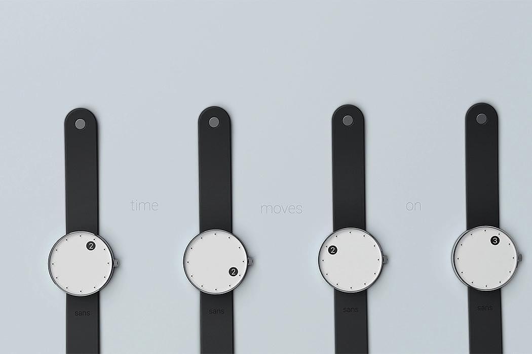 Mini wristwatch，Minimalism，Concept table，