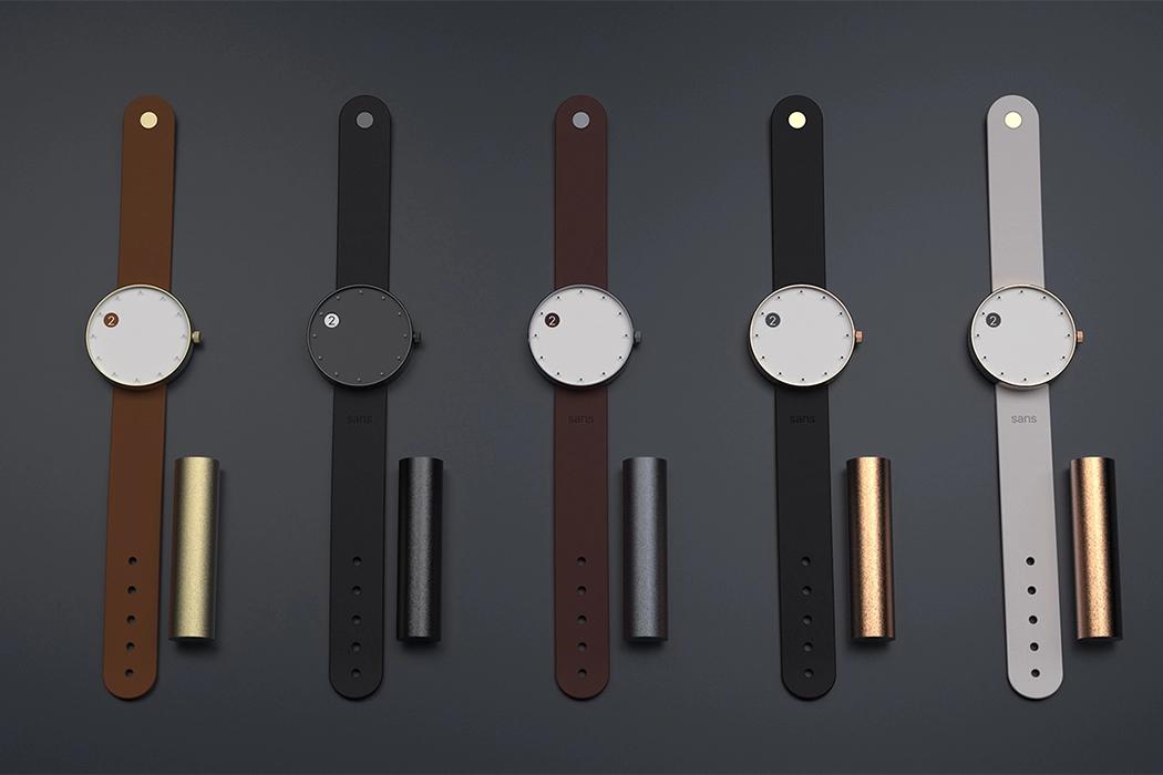 Mini wristwatch，Minimalism，Concept table，