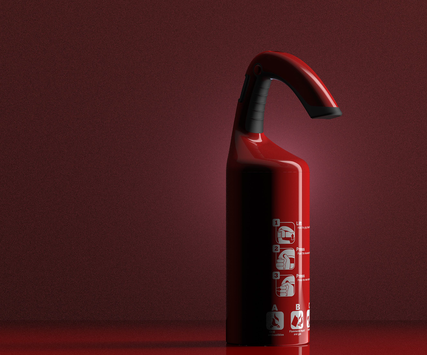 Fire Extinguisher，fire control，Grip，