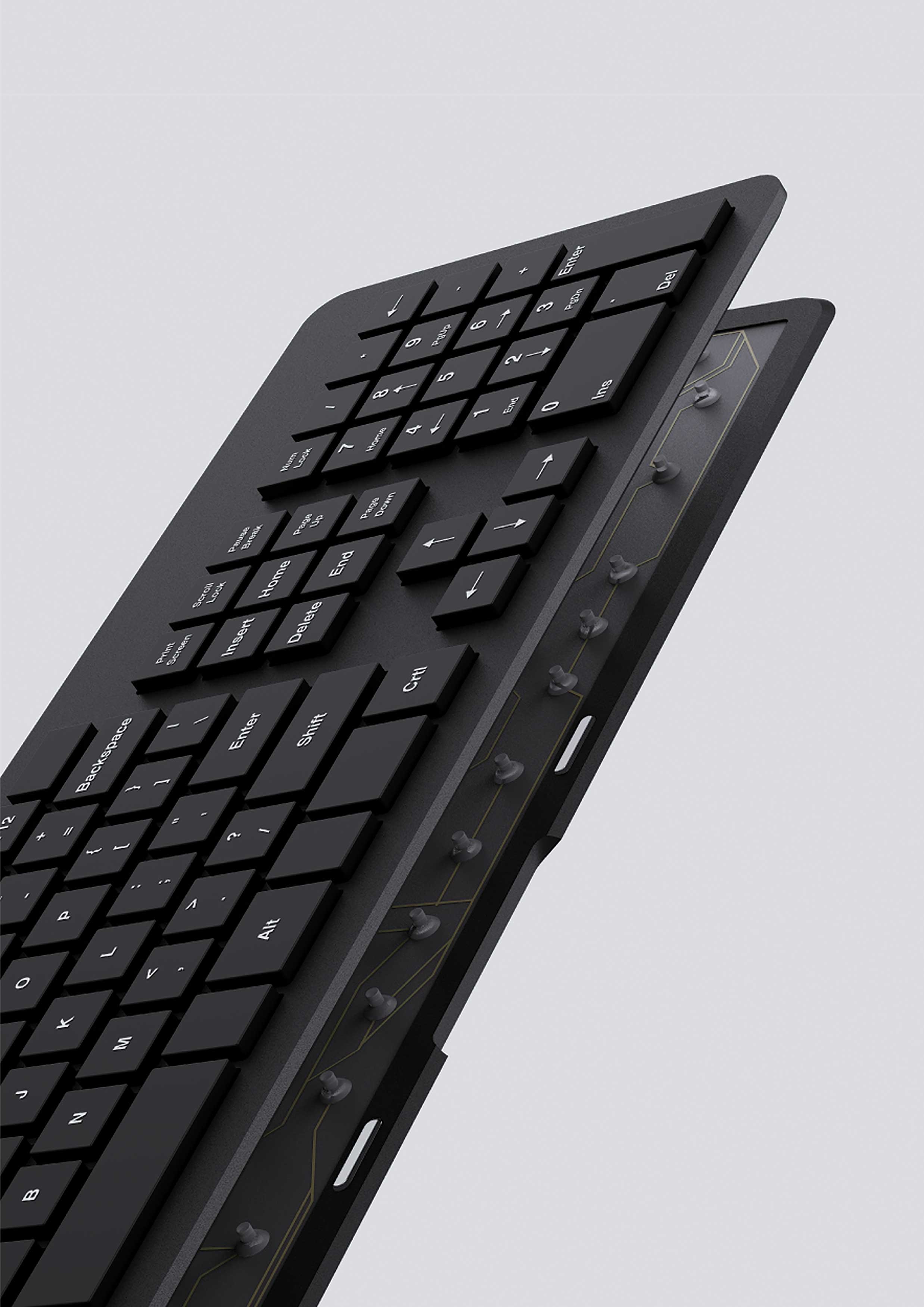 2020 red dot design concept award，Magnetic Keyboard，keyboard，parts，waterproof，