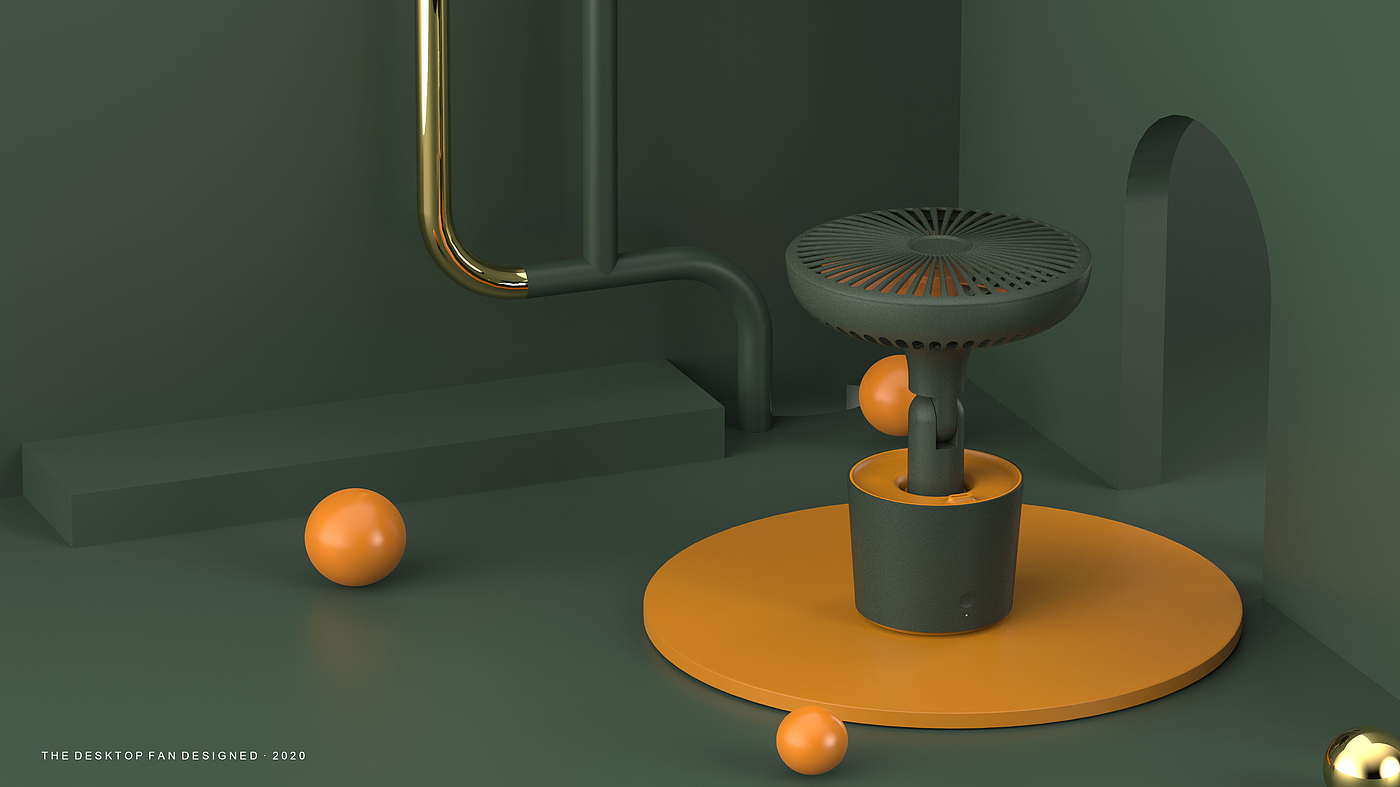 Potted plants，Small fan，humidification，360 degrees，interest，watering，