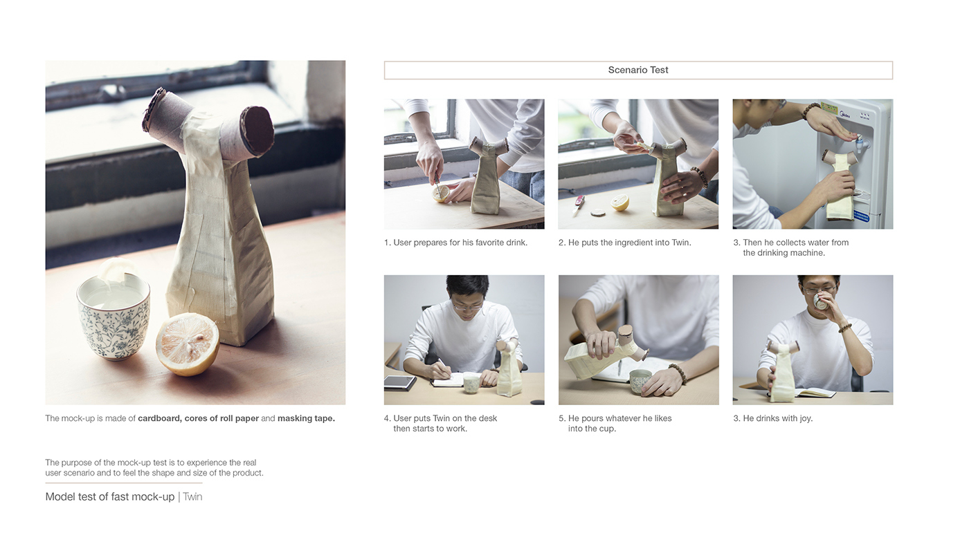 Another birth，Water cup，convenient，Two side function，industrial design，product design，