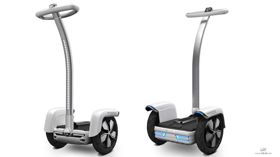 Hill Industrial Design，Two wheel electric balance vehicle，Electric torsion car，Adult car，Intelligent Scooter，