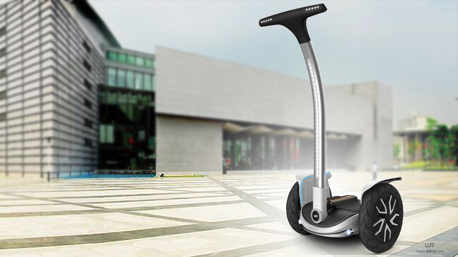 Hill Industrial Design，Two wheel electric balance vehicle，Electric torsion car，Adult car，Intelligent Scooter，