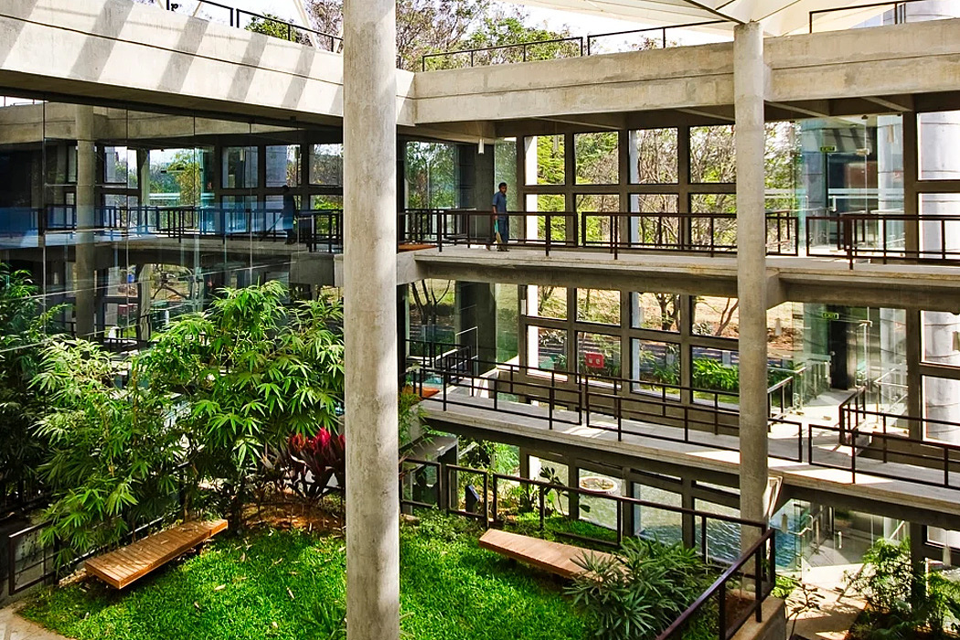 Architectural design，Indoor garden，natural，Indoor garden and sky，Studio CORE，