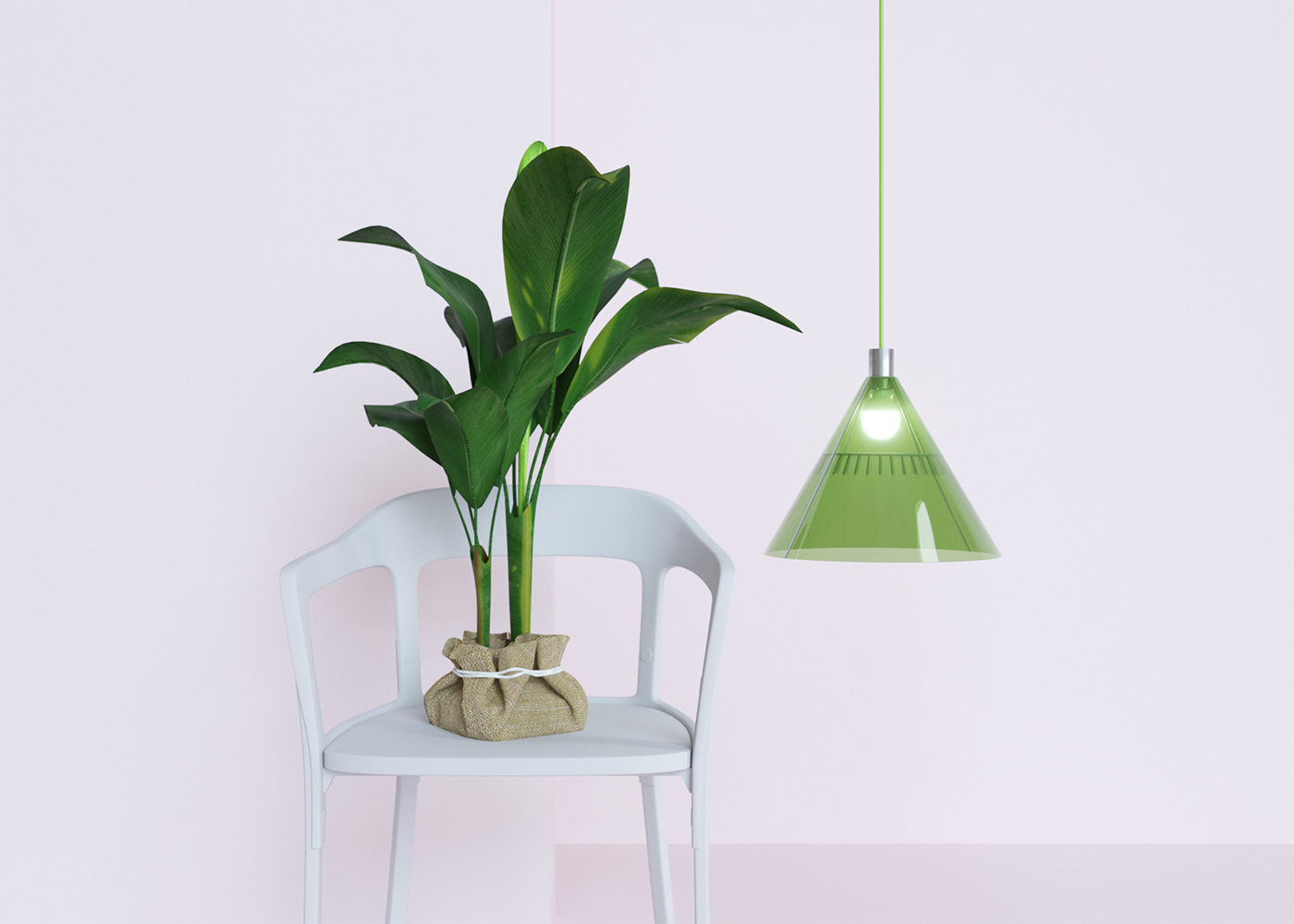 Lamp design，Color lamp，fashion，Metal，organic glass，