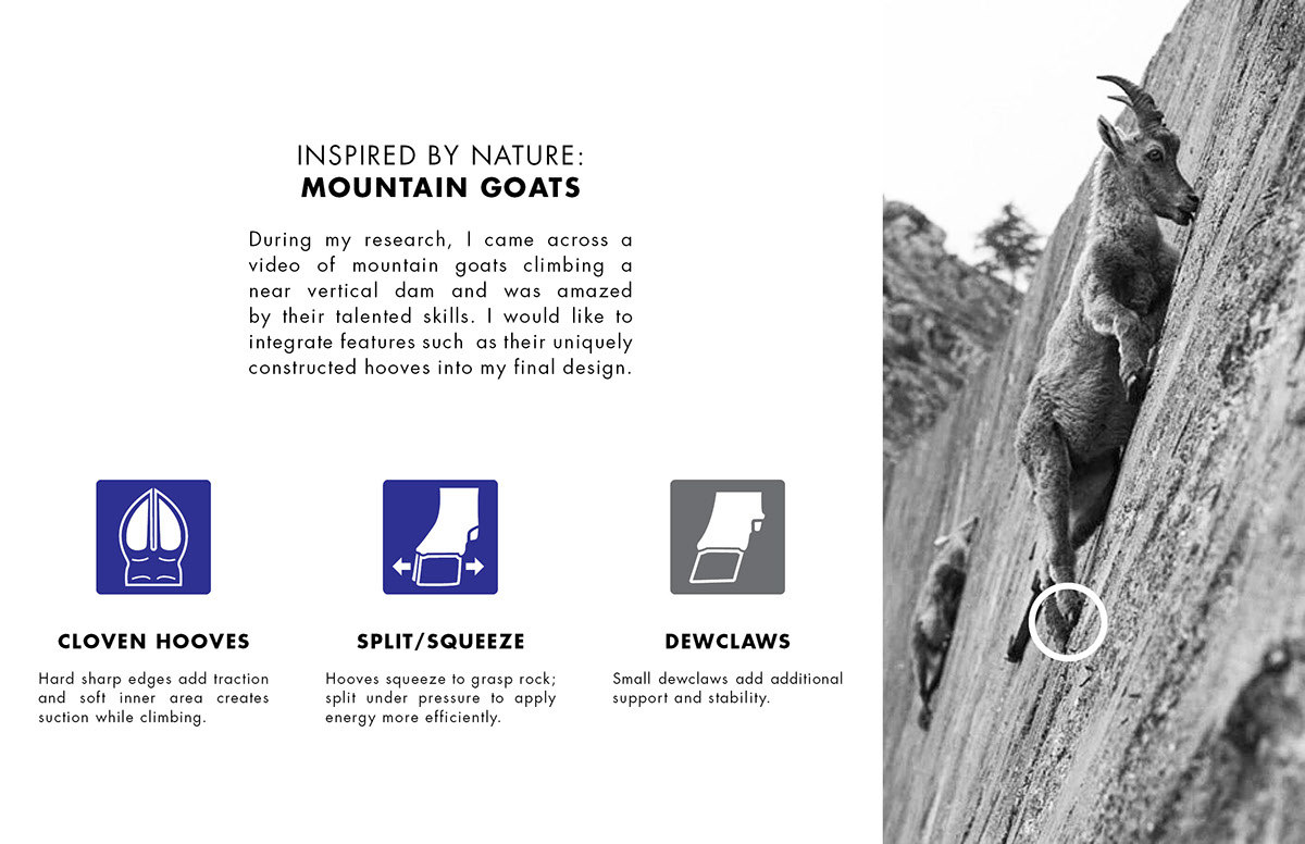 inspiration source，Disabled people，Rock Climbing，Outdoor tool design，Prosthesis，Project display，
