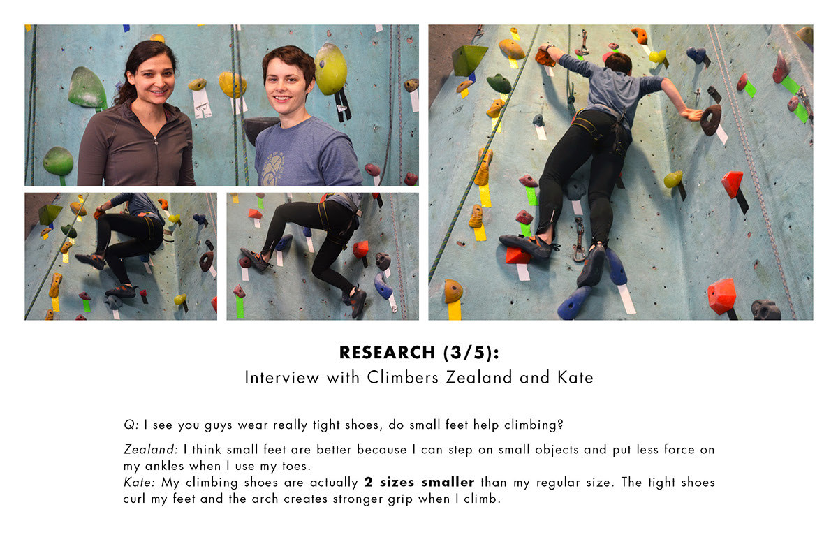 inspiration source，Disabled people，Rock Climbing，Outdoor tool design，Prosthesis，Project display，