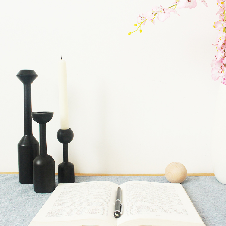 Candle holder，Wood spin，Lathe，Home Furnishing，