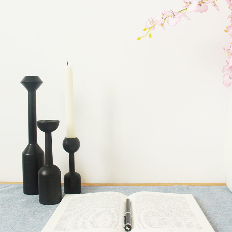 Candle holder，Wood spin，Lathe，Home Furnishing，