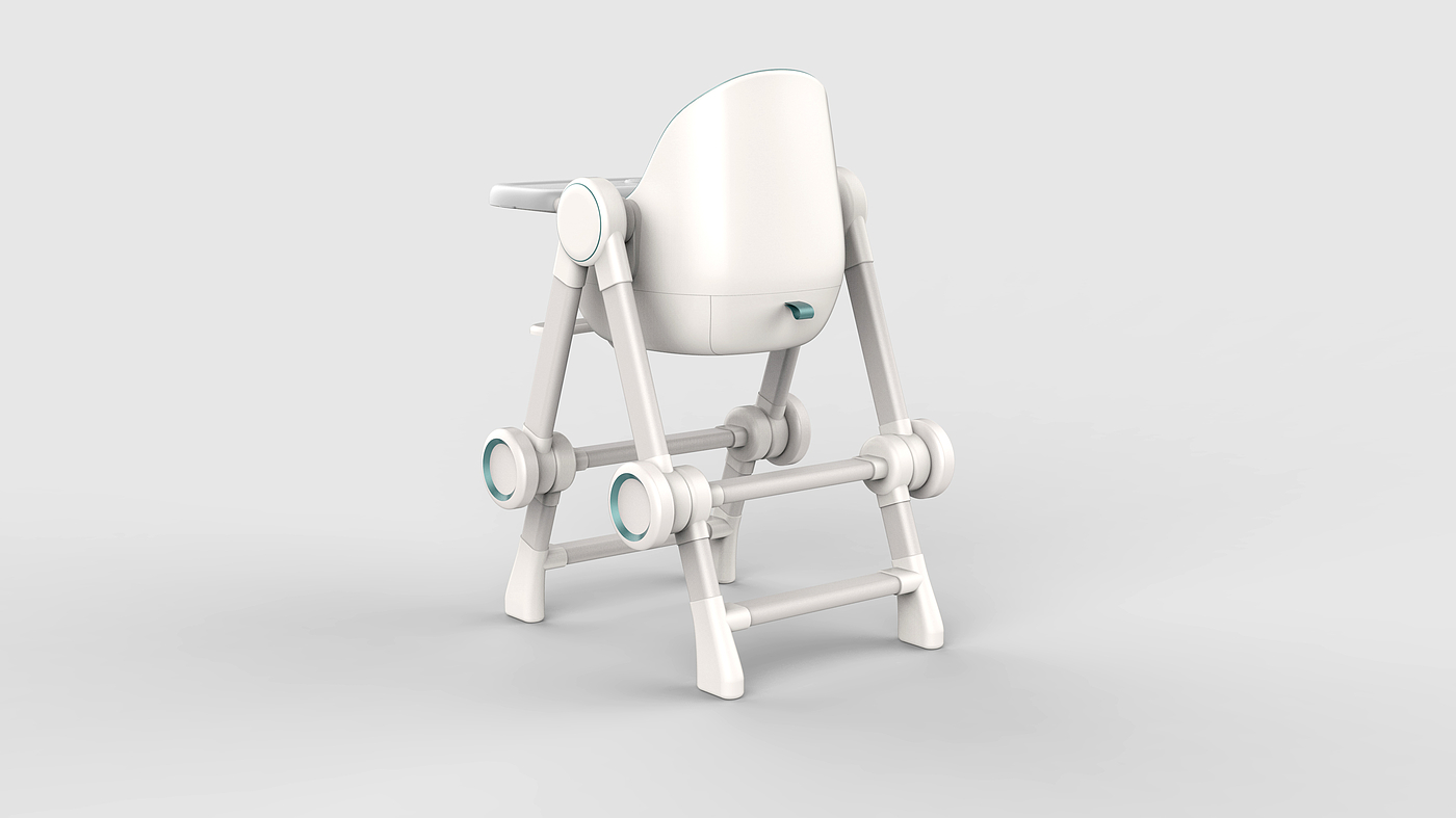 Children's dining chair design，