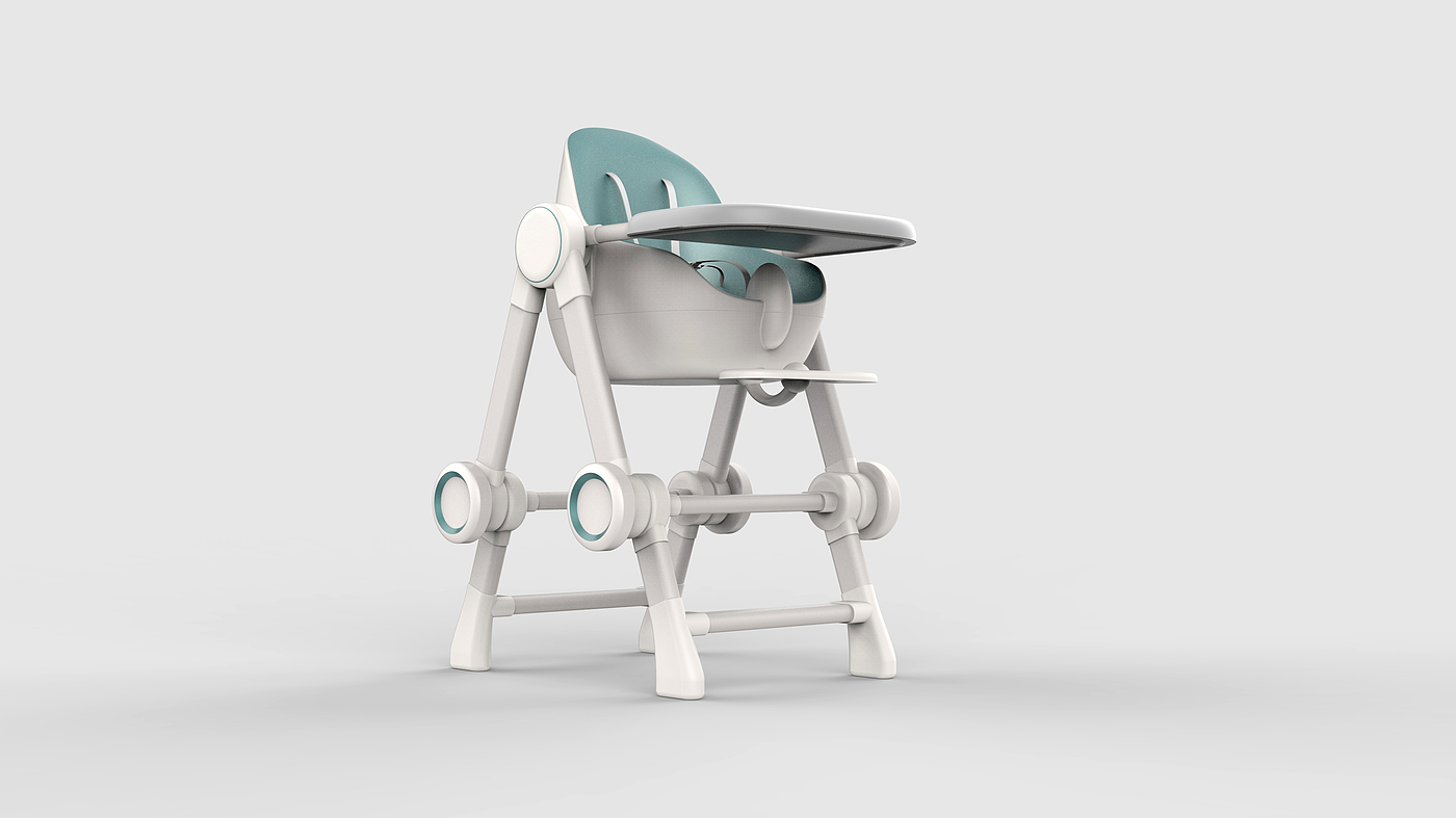 Children's dining chair design，