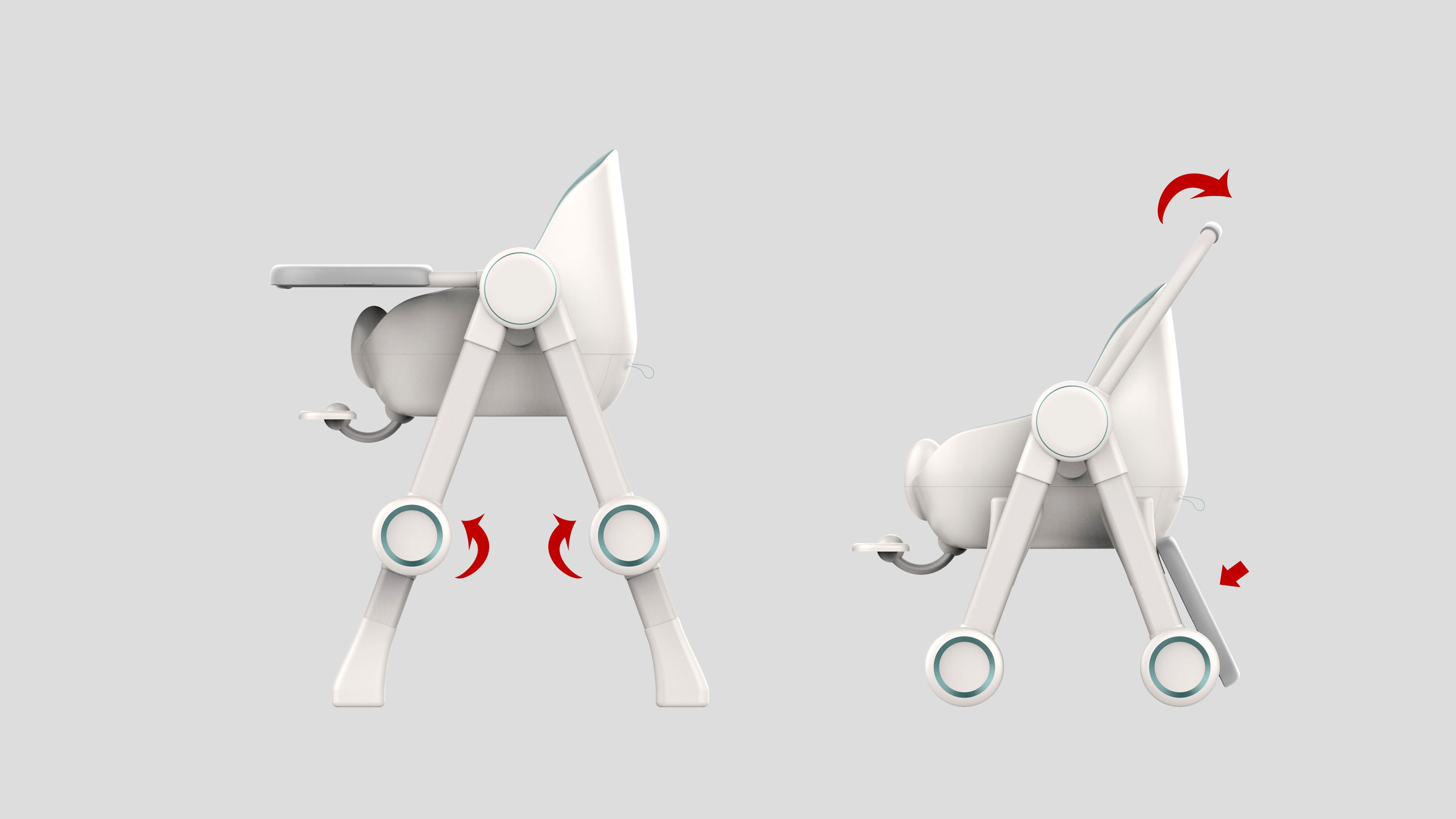 Children's dining chair design，