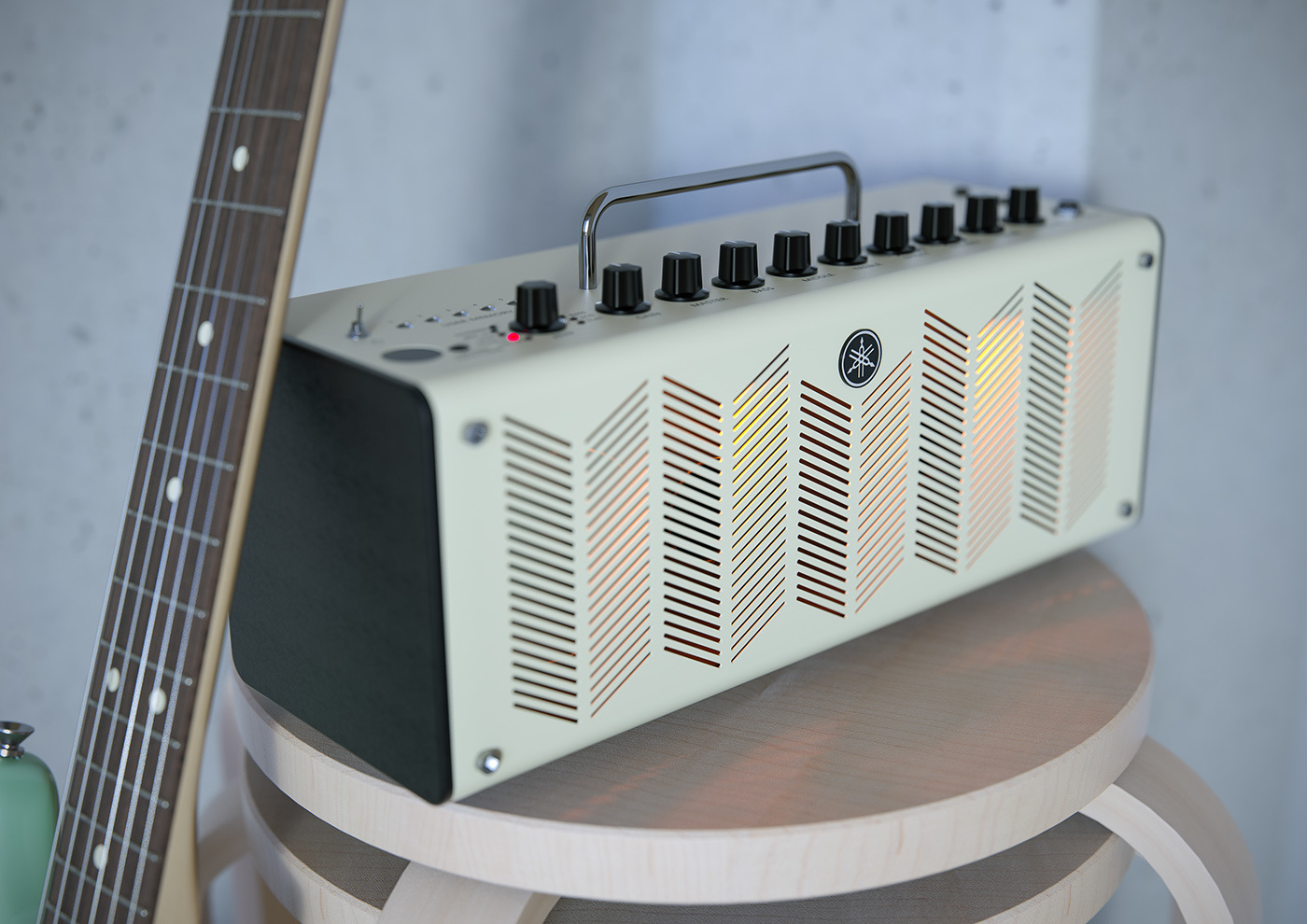 Guitar speaker，Yamaha，industrial design，Speaker design，