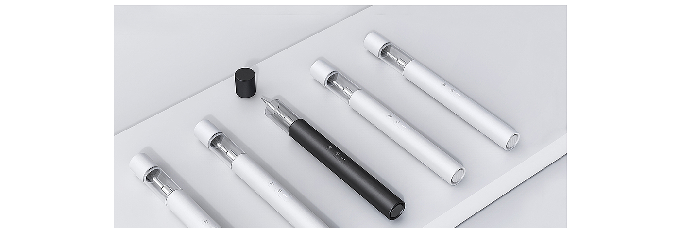 2020 red dot design concept award，Electric welding pen，Smoke Purification，