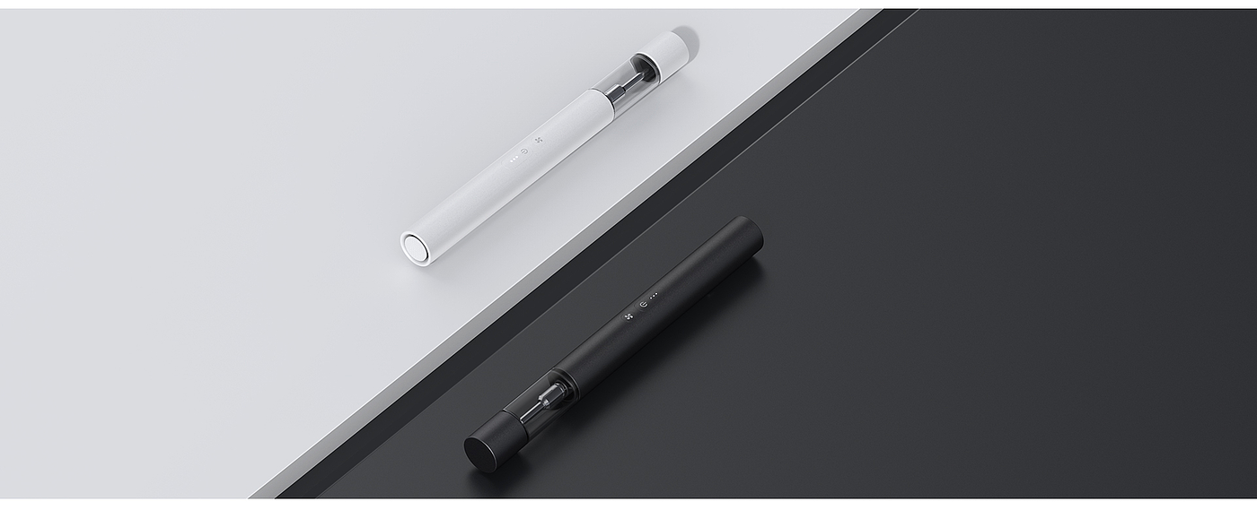 2020 red dot design concept award，Electric welding pen，Smoke Purification，