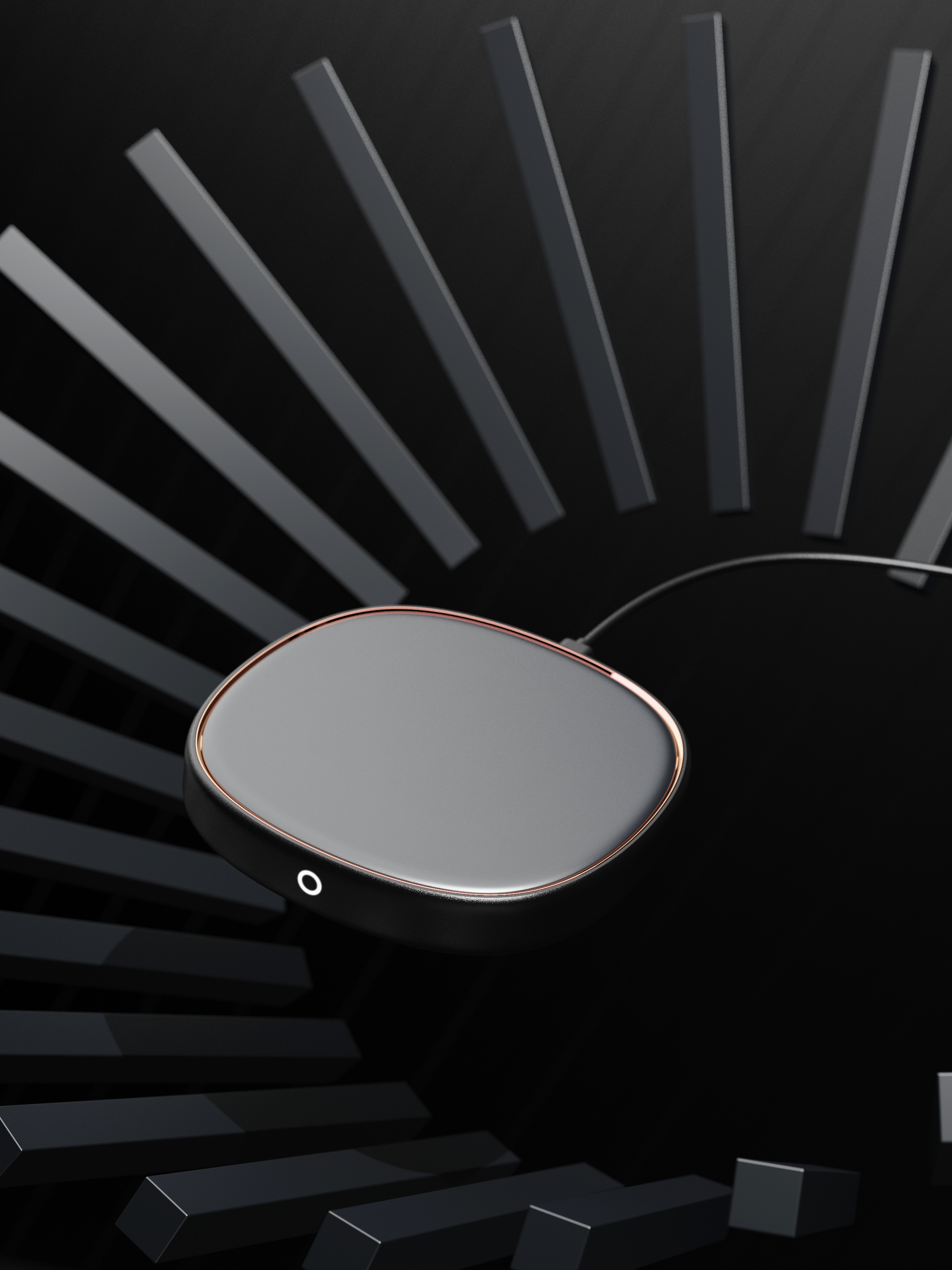 Thermostatic coaster，