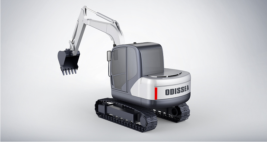 Product appearance and structure design company，product design，Appearance design of excavator，