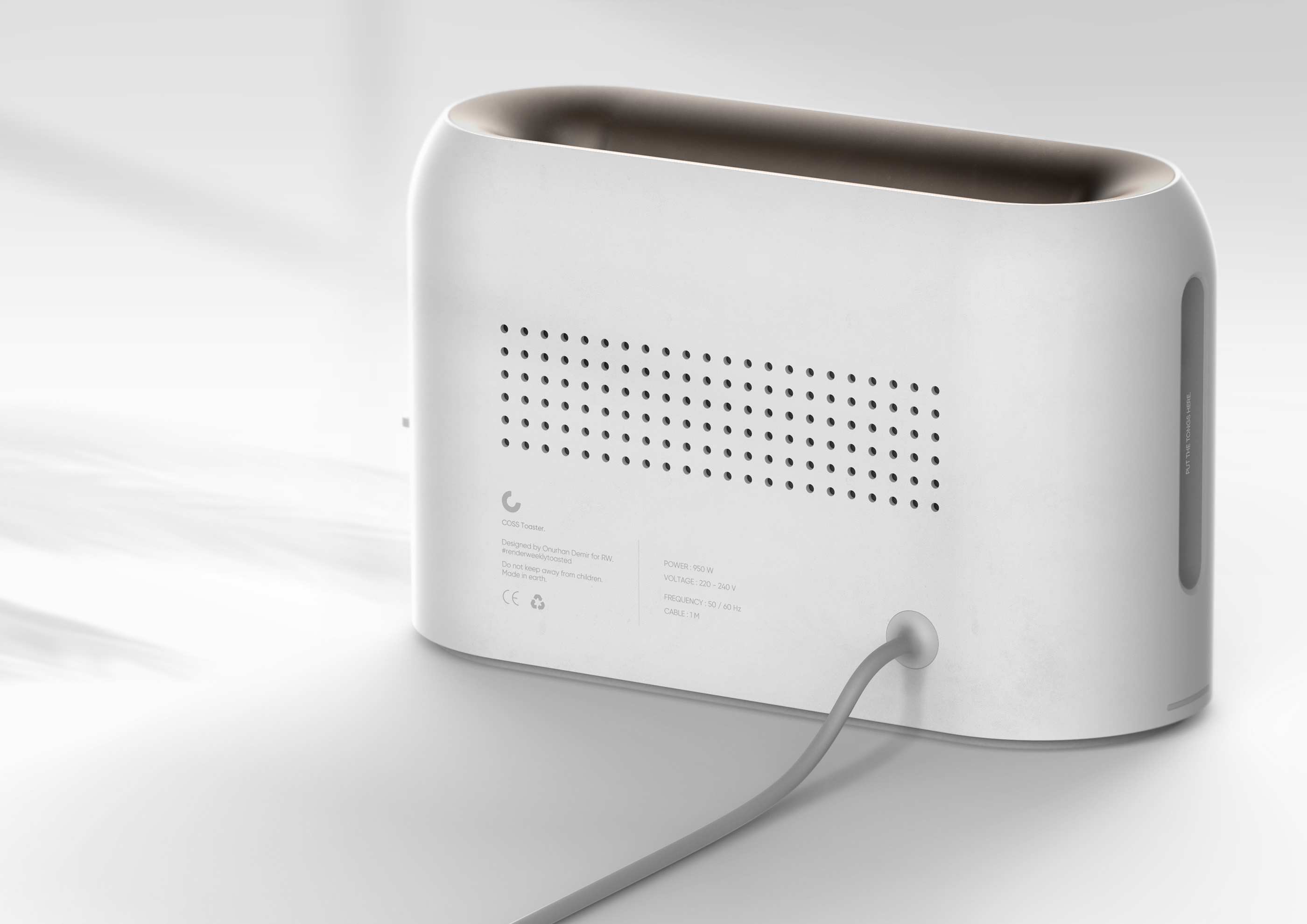 Bread machine，Minimalist design ，Timing device，Small，product design，