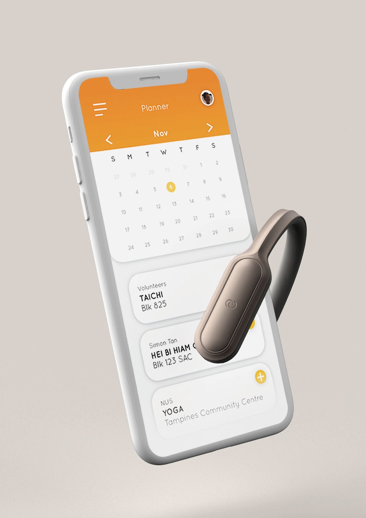 2020 red dot design concept award，Cradle，headset，sensor，app，Headphones for the elderly，