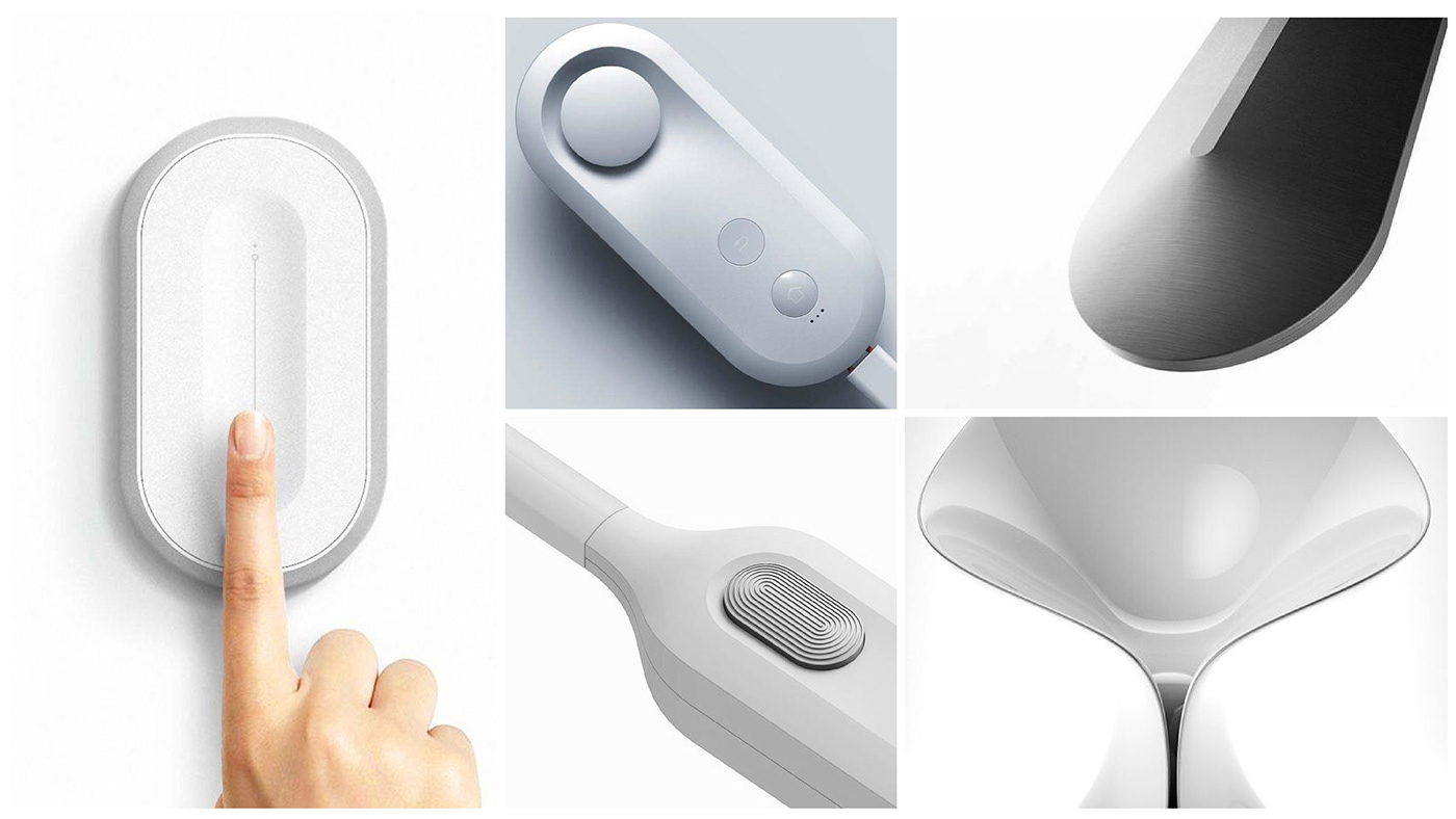 2020 red dot design concept award，Cradle，headset，sensor，app，Headphones for the elderly，