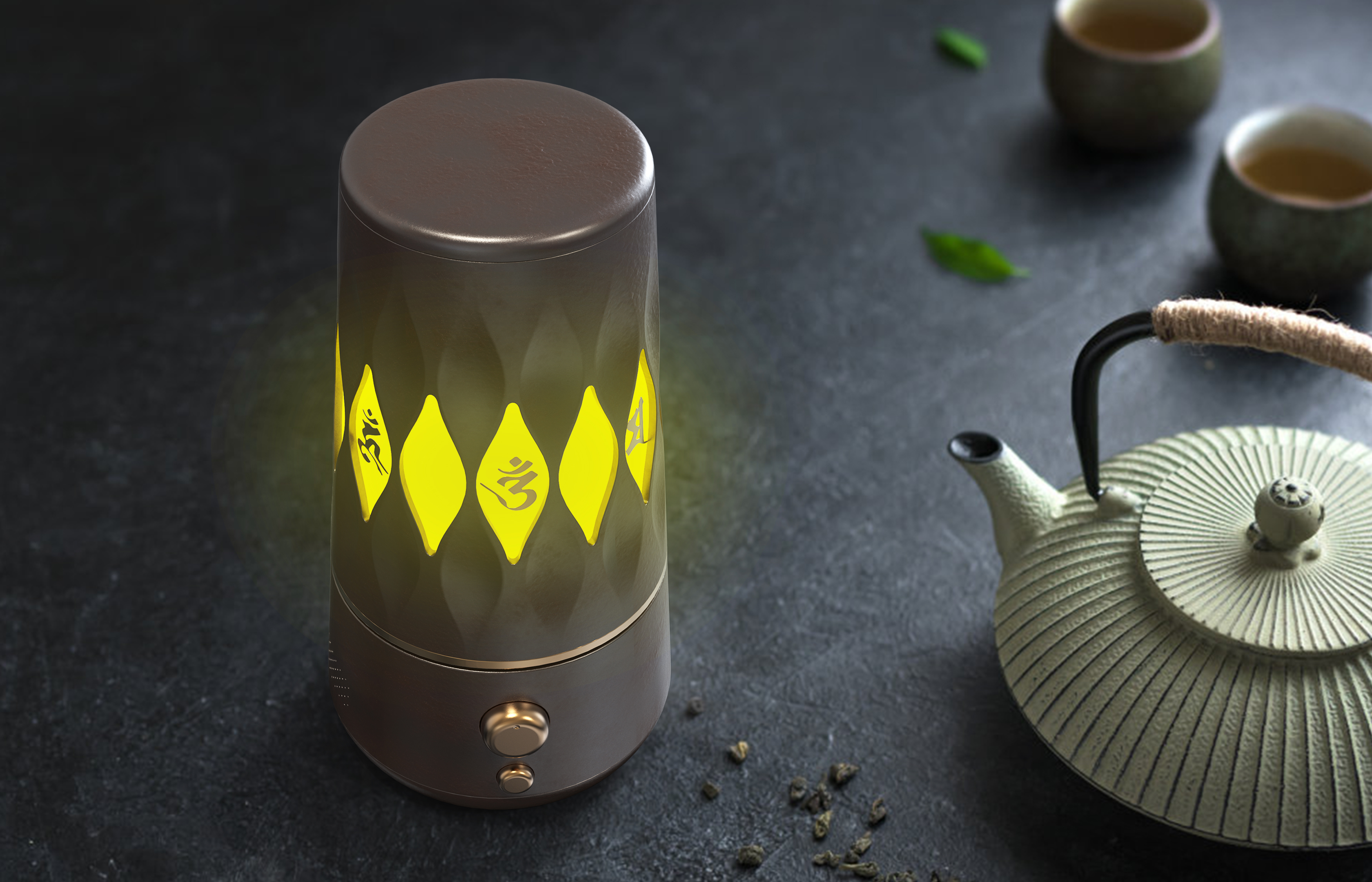 prayer wheel，Buddhist mood，Religion，Quaint，Coloured glaze，luminescence，