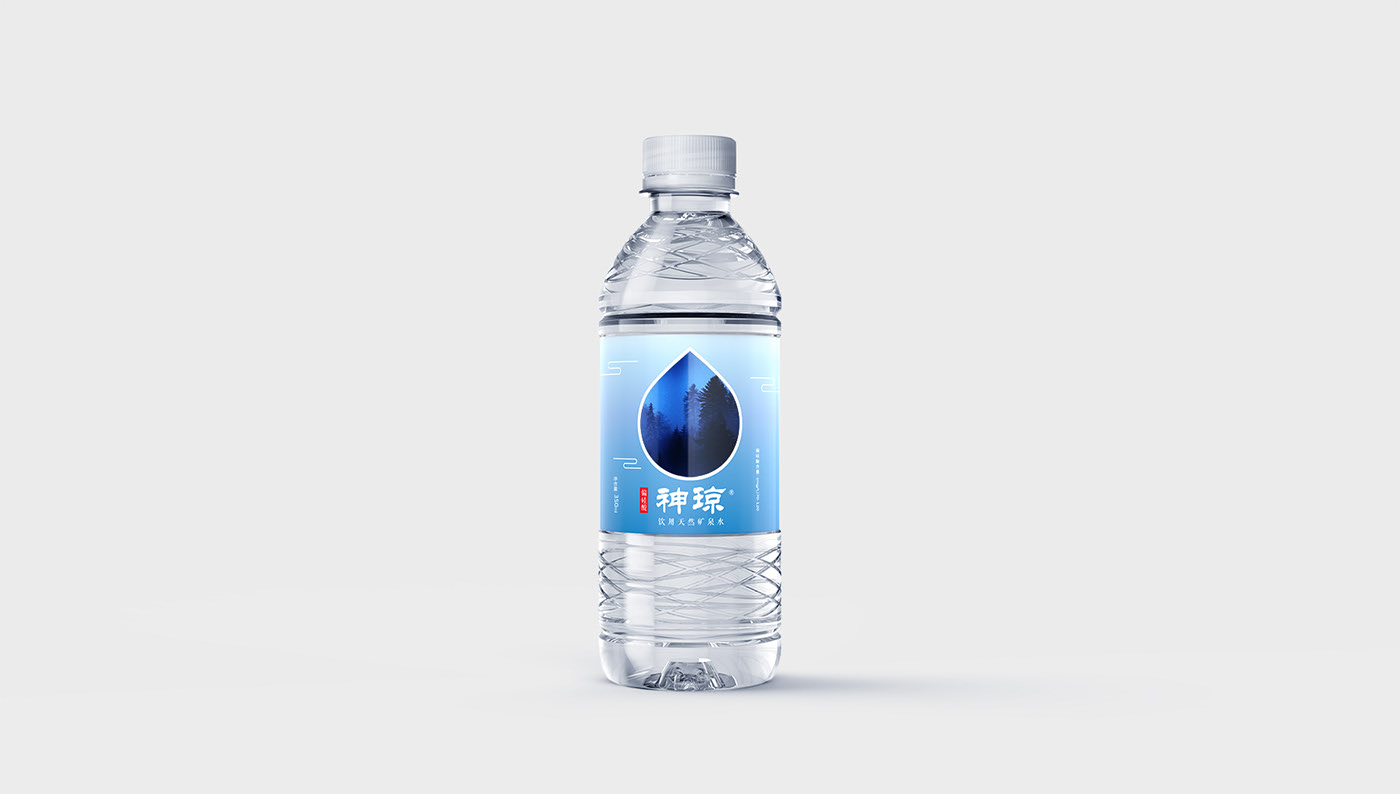 Mineral water packaging design，